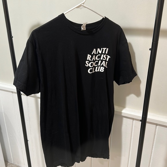 Anti-Racist Social Club T (Black) - Picture 1 of 3